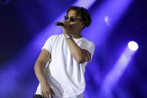 Deutsche Hip-Hop-Musikgruppe Beginner gastieren auf ihrer "Advanced Chemistry"-Tour im Rahmen der c/o pop 2018 Open Air am Tanzbrunnen Köln (© Thomas Brill)