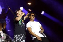 Deutsche Hip-Hop-Musikgruppe Beginner gastieren auf ihrer "Advanced Chemistry"-Tour im Rahmen der c/o pop 2018 Open Air am Tanzbrunnen Köln (© Thomas Brill)