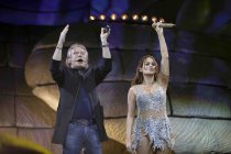 Deutsche Schlagersängerin Andrea Berg gastiert auf ihrer "Die Tournee des Jahres! Live 2017" in der Lanxess-Arena Köln (© Thomas Brill)