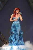 Deutsche Schlagersängerin Andrea Berg gastiert auf ihrer "Atlantis"-Tour in der Lanxess-Arena Köln (© Thomas Brill)