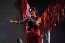 Deutsche Schlagersängerin Andrea Berg gastiert auf ihrer "Seelenbeben LIVE"-Tour in der Lanxess-Arena Köln (© Thomas Brill)