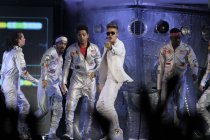 Kanadischer Pop-, R und B-Sänger Justin Bieber gastierte auf seiner "	Believe"-Tour in der Lanxess-Arena Köln (© Thomas Brill)