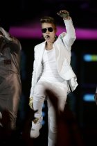 Kanadischer Pop-, R und B-Sänger Justin Bieber gastierte auf seiner "	Believe"-Tour in der Lanxess-Arena Köln (© Thomas Brill)