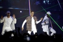 Kanadischer Pop-, R und B-Sänger Justin Bieber gastierte auf seiner "Purpose"-Tour in der Lanxess-Arena Köln (© Thomas Brill)