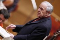 Französischer Dirigent Pierre Boulez leitet das Königliches Concertgebouworchester Amsterdam in der Philharmonie Köln (© Thomas Brill)