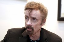 Amerikanische Schriftsteller T.C. Boyle im Interview über seinen neuen Roman "Hart auf hart" im Wasserturm Hotel Köln (© Thomas Brill)