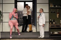 Meine Braut sein Vater und ich von Gérard Bitton und Michel Munz gastiert vom 25. Mai bis 10. Juli 2016 im Theater an der Kö, Düsseldorf (&copy; Thomas Brill)