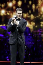 Kanadischer Jazz-Sänger Michael Bublé gastiert auf seiner "To Be Loved"-Tour in der Lanxess-Arena Köln (© Thomas Brill)