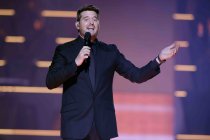 Kanadischer Jazz-Sänger Michael Bublé gastiert auf seiner "Higher"-Tour in der Lanxess-Arena Köln (&copy; Thomas Brill)