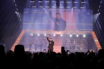 Kanadischer Jazz-Sänger Michael Bublé gastiert auf seiner "Higher"-Tour in der Lanxess-Arena Köln (&copy; Thomas Brill)
