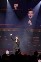 Kanadischer Jazz-Sänger Michael Bublé gastiert auf seiner "Higher"-Tour in der Lanxess-Arena Köln (&copy; Thomas Brill)