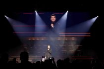 Kanadischer Jazz-Sänger Michael Bublé gastiert auf seiner "Higher"-Tour in der Lanxess-Arena Köln (&copy; Thomas Brill)