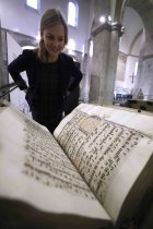 Die Ausstellung "Mittelalterliche Bücher – von Frauenhand" gastiert vom 26. Oktober 2021 bis 30. Januar 2022 im Museum Schnütgen Köln (&copy; Thomas Brill)