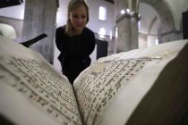 Die Ausstellung "Mittelalterliche Bücher – von Frauenhand" gastiert vom 26. Oktober 2021 bis 30. Januar 2022 im Museum Schnütgen Köln (&copy; Thomas Brill)