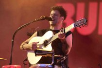 Deutsche Weltmusik-Band Bukahara gastiert auf ihrer "Tales of the Tides"-Open Air Tour an der Südbrücke Köln (© Thomas Brill)