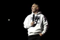 Deutsche Rapper Anis Mohamed Youssef Ferchichi alias "Bushido" gastiert auf seiner "Alles wird gut"-Tour in der Lanxess-Arena Köln (&copy; Thomas Brill)