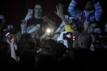 Deutscher Rapper Cro gastiert auf seiner "tru."-Clubtour in der Live Music Hall Köln (© Thomas Brill)