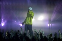 Deutscher Rapper Cro gastiert auf seiner "tru."-Clubtour in der Live Music Hall Köln (© Thomas Brill)
