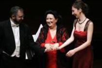 Spanische Sopranistin Montserrat Caballé gastierte mit ihrer Tochter Montserrat Marti in der Kölner Philharmonie (© Thomas Brill)