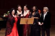 Spanische Sopranistin Montserrat Caballé gastierte mit ihrer Tochter Montserrat Marti in der Kölner Philharmonie (© Thomas Brill)