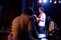 Amerikanischer Snger und Songwriter Bill Callahan gastierte auf seiner "Dream River"-Tour in der Kulturkirche Kln (© Thomas Brill)