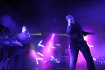 Deutsche Synthie-Pop-Band Camouflage gastiert auf ihrer "Greyscale"-Tour in der Live Music Hall Köln (© Thomas Brill)