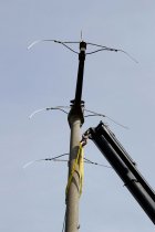 Schwedische Künstlerin Nina Canell gastiert mit ihrem Werk "Power (Powerless)" im Rahmen der Ausstellung KölnSkulptur 7 im Skulpturenpark Köln (© Thomas Brill)