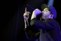 Deutsch-amerikanischer Rapper Casper gastiert auf seiner "Hinterland"-Tour in der Lanxess-Arena Köln (© Thomas Brill)
