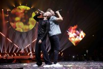 Kölner Popband Cat Ballou gastiert auf ihrer "25 Jahre CAT BALLOU – Das Jubiläumskonzert" in der Kölner Lanxess-Arena (© Thomas Brill)