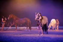 Europäische Pferdeshow CAVALLUNA gastiert mit ihrem Programm "Geheimnis der Ewigkeit" am 29. und 30. April 2023 mit drei Shows in der Lanxess-Arena Köln (© Thomas Brill)