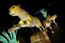 Winterlichtershow "China Light Festival" gastiert vom 15. Dezember 2022 bis zum 28. Januar 2024 im Kölner Zoo (© Thomas Brill)