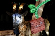 Winterlichtershow "China Light Festival" gastiert vom 15. Dezember 2022 bis zum 28. Januar 2024 im Kölner Zoo (© Thomas Brill)
