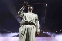 Deutscher Sänger Thomas Hübner alias Clueso gastierte auf seiner "Deja-Vu"-Tour in der Lanxess-Arena Köln (&copy; Thomas Brill)