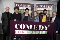 „Comedy for Future“ mit Atze Schröder, Alain Frei, Jacqueline Feldmann und Benaissa Lamroubal gastiert am am 22. April 2020 in der LANXESS-Arena Köln (© Thomas Brill)