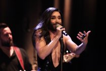 Österreichischer Sänger und Travestiekünstler Thomas „Tom“ Neuwirth alias Conchita Wurst gastiert auf ihrer "Conchita Live"-Tour im Gloria Theater Köln (© Thomas Brill)