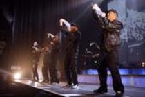 Berliner Dancehall/Reggae/Hip-Hop-Formation Culcha Candela gastiert auf ihrer "Schöne Neue Welt"-Tour im E-Werk Köln (© Thomas Brill)