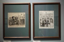 Die  Ausstellung „Zwischen Nackenstarre und Kunstgenuss: Daumiers Menschen im Museum“ gastiert vom 29. November 2024 bis 23. März 2025 im Wallraf-Richartz-Museum Köln (© Thomas Brill)