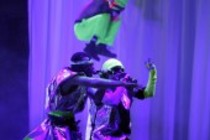 Deutsche Hip-Hop-Formation Deichkind gastiert auf ihrer "Befehl von ganz unten"-Tour im Palladium Köln (&copy; Thomas Brill)