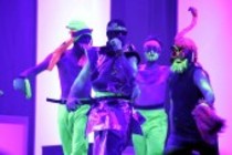 Deutsche Hip-Hop-Formation Deichkind gastiert auf ihrer "Befehl von ganz unten"-Tour im Palladium Köln (&copy; Thomas Brill)