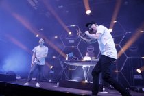 Deutsche Hip-Hop-Kinderlieder-Band "Deine Freunde" gastiert auf ihrer "Keine Märchen"-Tour im Palladium Köln (© Thomas Brill)