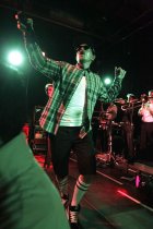 Deutscher Hip-Hop-, Reggae- und Funk-Interpret Jan Delay gastiert auf seiner "St. Pauli"-Clubtour im Stadtgarten Köln (© Thomas Brill)