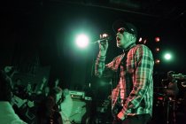 Deutscher Hip-Hop-, Reggae- und Funk-Interpret Jan Delay gastiert auf seiner "St. Pauli"-Clubtour im Stadtgarten Köln (© Thomas Brill)