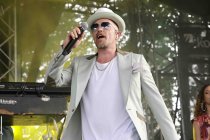 Deutscher Hip-Hop-, Reggae- und Funk-Musiker Jan Delay gastiert auf seiner "Best Of 25 Years"-Die Tour!! Open Air am Tanzbrunnen Köln (© Thomas Brill)