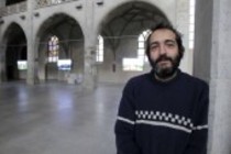 Spanischer Künstler Gabriel Díaz gastiert mit seiner Ausstellung "Los Caminos de Santiago en el Camino de Santiago" vom 14. Januar bis 12. Februar 2012 in der Kunststation Sankt Peter in Köln (&copy; Thomas Brill)