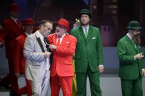 Divertissementchen "Die Rache von Melaten“, dem Gastspiel der Cäcilia Wolkenburg 2018 in der Oper im Staatenhaus Köln (© Thomas Brill)