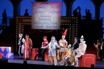 Divertissementchen "Circus Colonia“, dem Gastspiel der Cäcilia Wolkenburg 2017 in der Oper im Staatenhaus Köln (© Thomas Brill)