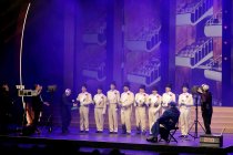 Divertissementchen "Zillche En Jefahr“, dem Gastspiel der Cäcilia Wolkenburg 2024 in der Oper im Staatenhaus Köln (© Thomas Brill)