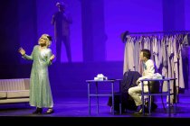 Divertissementchen "Zillche En Jefahr“, dem Gastspiel der Cäcilia Wolkenburg 2024 in der Oper im Staatenhaus Köln (© Thomas Brill)
