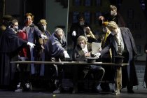 Divertissementchen "Napoleon en Kölle“, dem Gastspiel der Cäcilia Wolkenburg 2022 in der Oper im Staatenhaus Köln (© Thomas Brill)