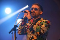 Britische Pop-Band The Divine Comedy mit Sänger Neil Hannon gastiert auf ihrer "Office Politics"-Tour in der Live Music Hall Köln (© Thomas Brill)